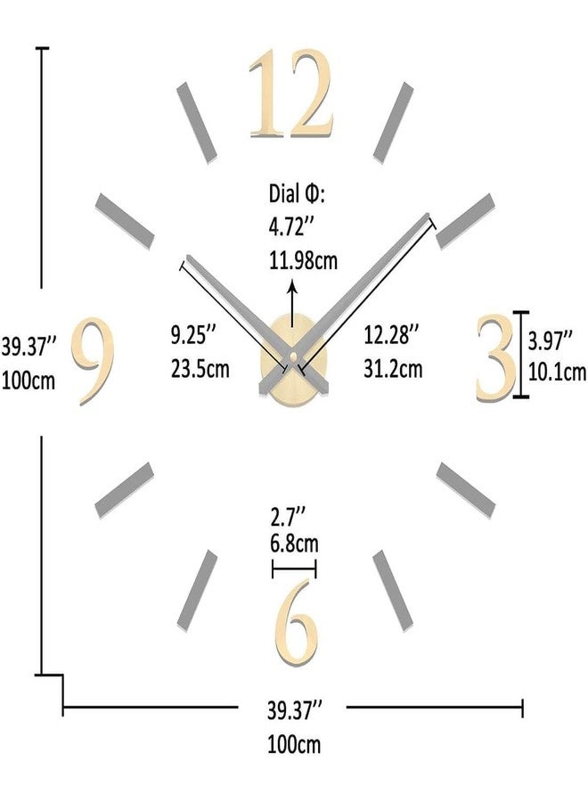 VANGOLD Wall Clock for Living Room Decor - Image 3